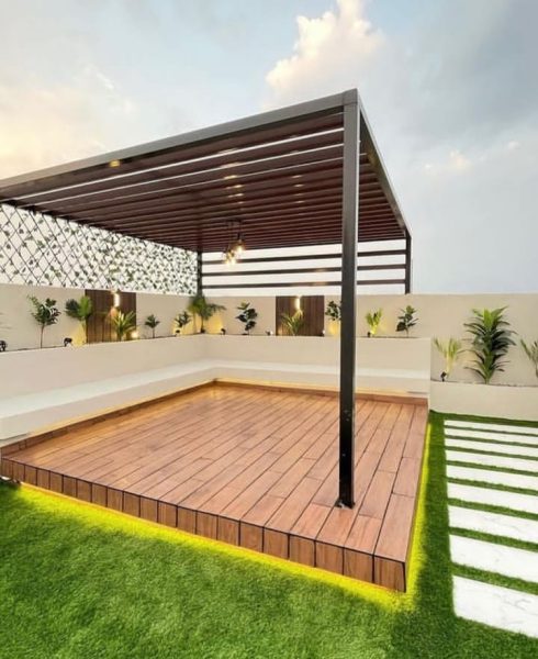 ديكورات الحدائق